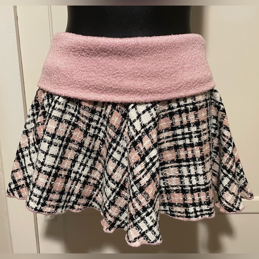 Back Stage Plaid Mini Skirt! 🎀